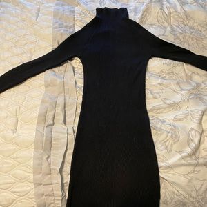 Long sleeve midi dress